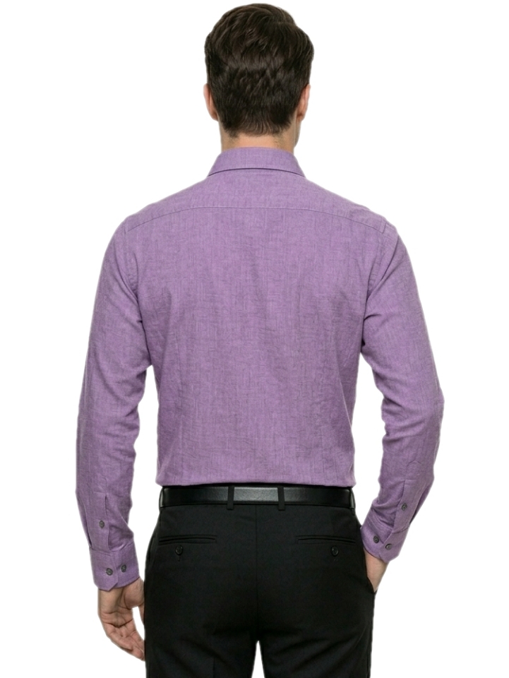 Pánska košeľa fialová, P432