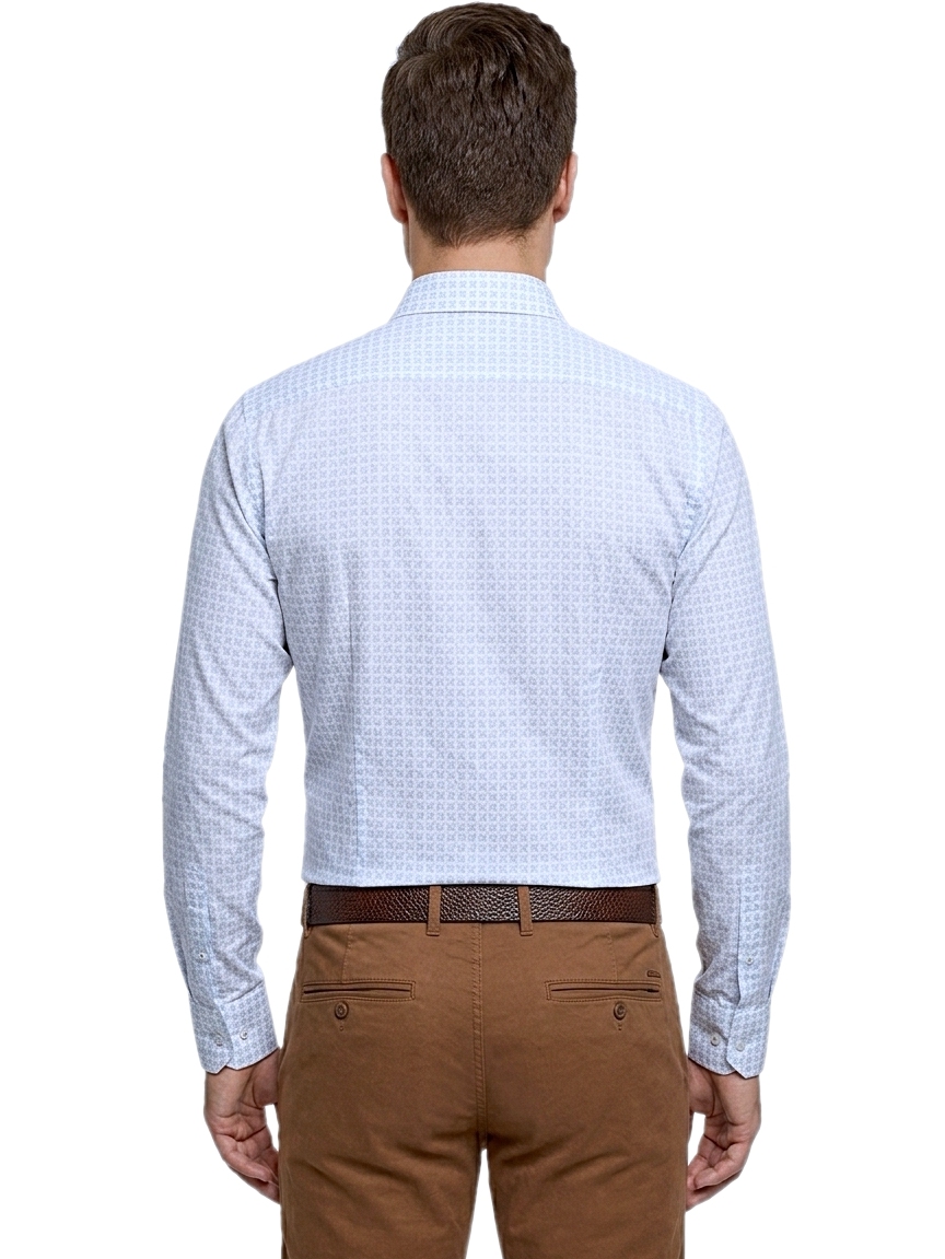 Pánska košeľa so vzorom, P86